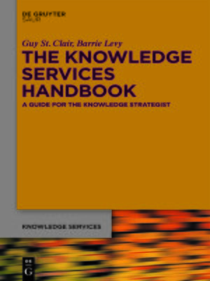 cover image of The Knowledge Services Handbook